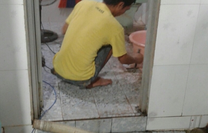 HÚT HẦM CẦU HUYỆN CÁT TIÊN